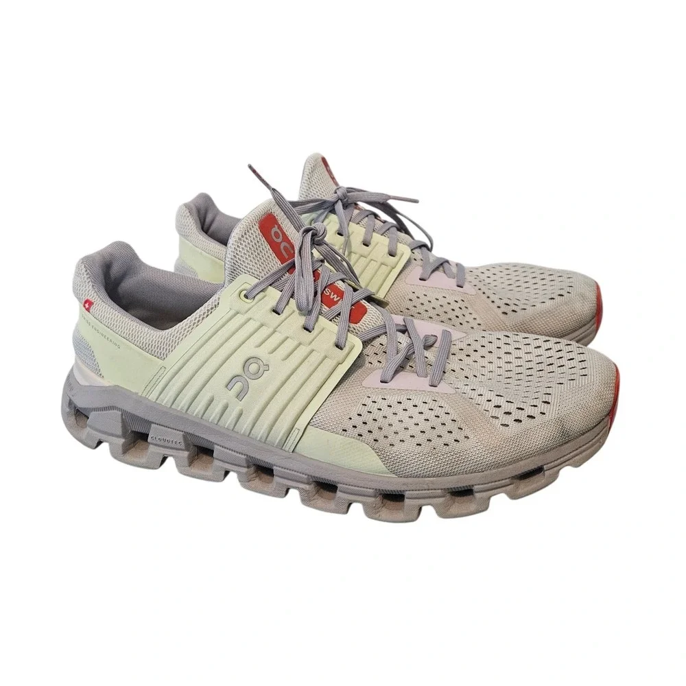 On Cloudswift Rock Slate Men's Size 13 Gray Running Shoes Sneakers